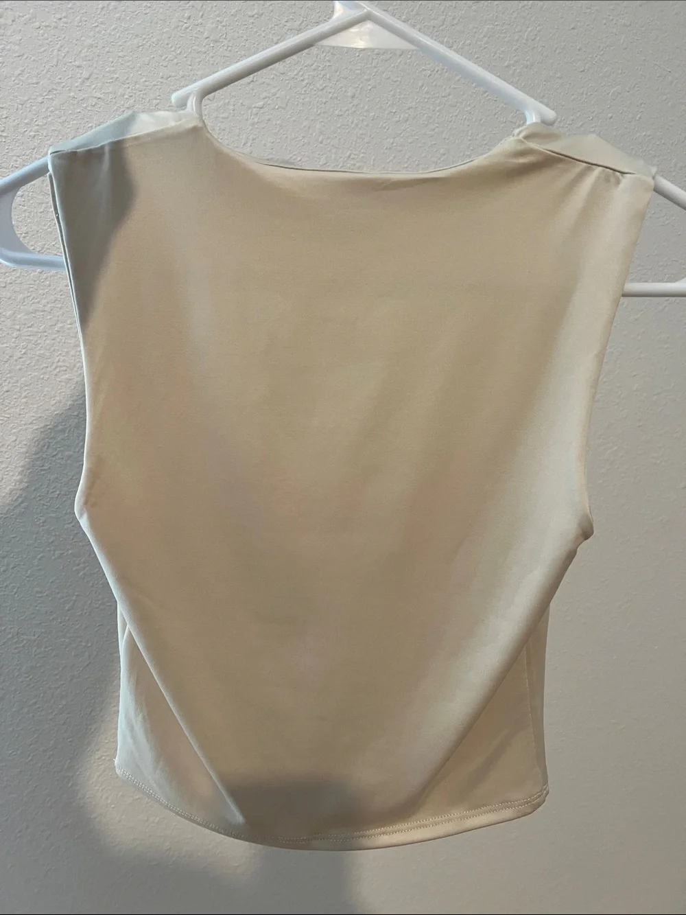 Small Cream Tank Blouse